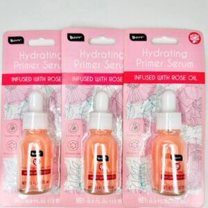3 B-Pure Hydrating Rose Oil Primer Serum, 0.5 oz.